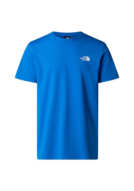 T-shirt The North Face Simple Dome Blu Royal Uomo THE NORTH FACE | T-shirt | NF0A87NG-T4S1